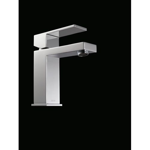  Delta Faucet 567LF-HGM-PP Modern Single Handle Project Pack Faucet- Low Flow, Chrome