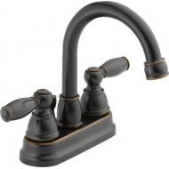 DELTA FAUCET Peerless P299685LF-OB Apex Two Handle Bathroom Faucet, Oil Bronze