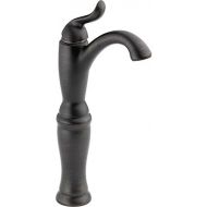 Delta Faucet Linden Vessel Sink Faucet, Bronze Bathroom Faucet, Single Hole Bathroom Faucet, Single Handle, Diamond Seal Technology, Venetian Bronze 794-RB-DST