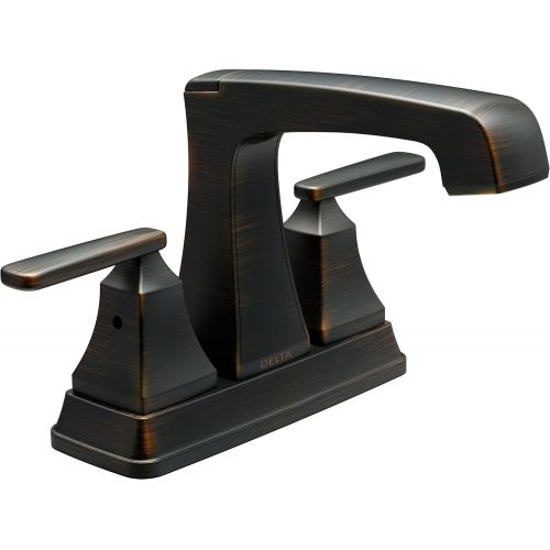  Delta Faucet Ashlyn Bronze Bathroom Faucet, Centerset Bathroom Faucet, Diamond Seal Technology, Metal Drain Assembly, Venetian Bronze 2564-RBMPU-DST,5.56 x 9.00 x 5.06 inches