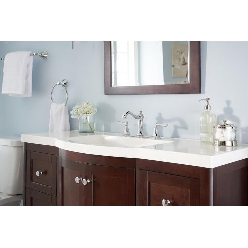  Delta Faucet Cassidy Widespread Bathroom Faucet Chrome, Bathroom Faucet 3 Hole, Bathroom Sink Faucet, Metal Drain Assembly, Chrome 3597LF-MPU