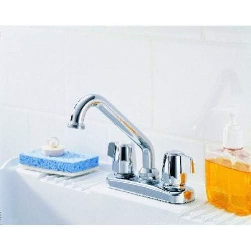  Delta Faucet 2131LF Classic Two Handle Laundry Faucet, Chrome