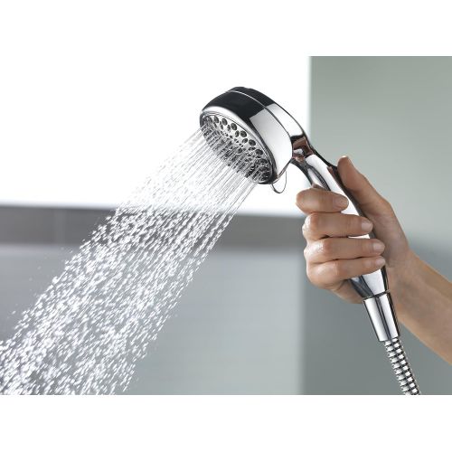  Delta Faucet 7-Spray Touch-Clean Hand Held Shower Head with Hose, Chrome 75701