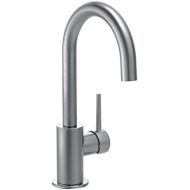 Delta Faucet Trinsic Single-Handle Bar-Prep Kitchen Sink Faucet, Arctic Stainless 1959LF-AR