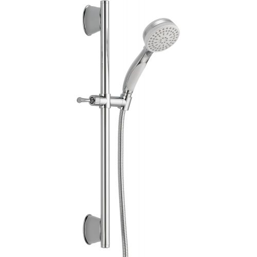  DELTA FAUCET Delta 9-Spray Touch Clean Slide Bar Hand Held Shower with Hose, Stainless 51549-SS