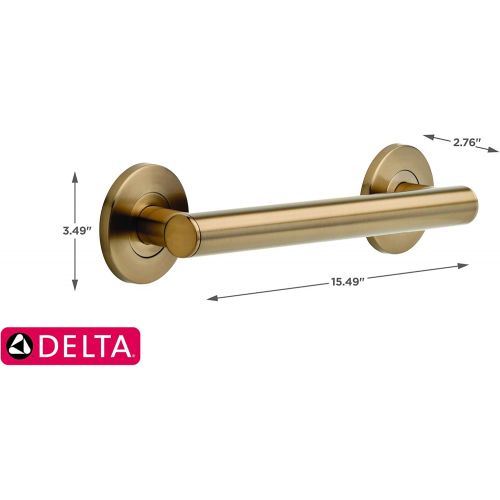  DELTA FAUCET Delta 41836-RB Contemporary 36-Inch Grab Bar with Concealed Mounting, Venetian Bronze