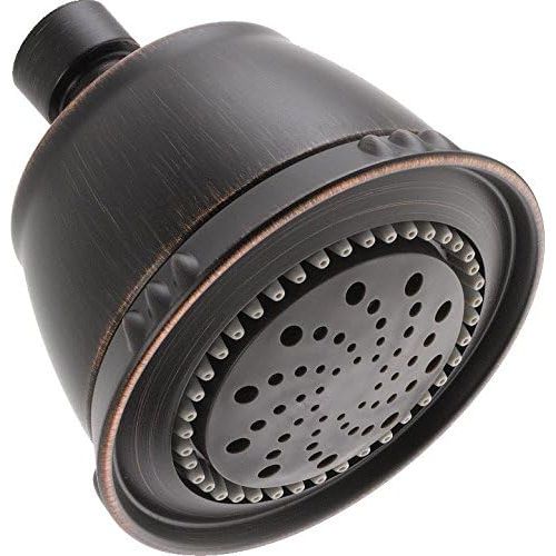  DELTA FAUCET Delta 5-Spray Touch Clean Shower Head, Polished Brass 52678-PB-PK