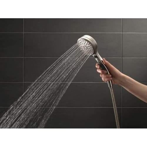  DELTA FAUCET Delta Faucet 9-Spray Touch-Clean Wall-Mount Hand Held Shower with Hose, Venetian Bronze 55424-RB