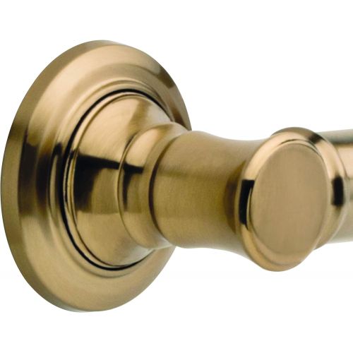  DELTA FAUCET Delta 41624-RB Traditional 24-Inch Grab Bar with Concealed Mounting, Venetian Bronze