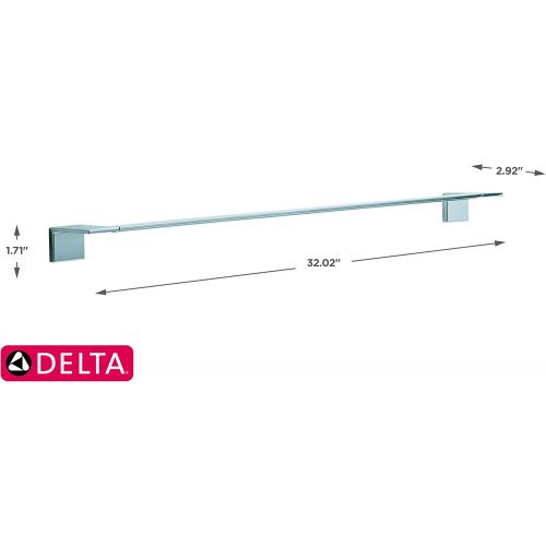  DELTA FAUCET Delta Faucet 77724-SS Vero 24 Towel Bar, Brilliance Stainless Steel
