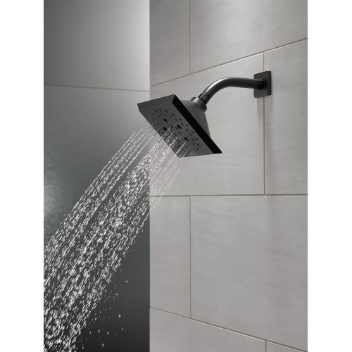  DELTA FAUCET Delta 52664-SS H2Okinetic 5-Setting Raincan Shower head, Stainless