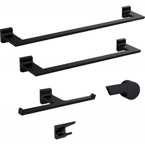  Delta 79924 Pivotal 24 Towel Bar, Matte Black