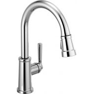 DELTA FAUCET Peerless Westchester Single-Handle Kitchen Sink Faucet with Pull Down Sprayer, Chrome P7923LF