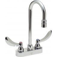 DELTA FAUCET Delta Faucet 27C4944 27T, Two Handle 4-Inch Deck-Mount Faucet, Chrome