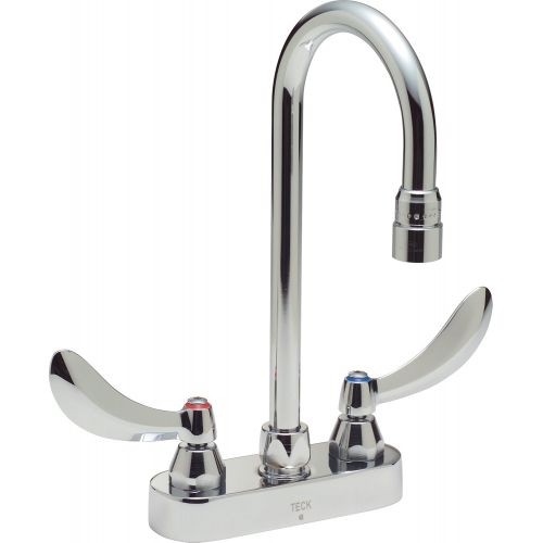  DELTA FAUCET Delta Faucet 27C4944 27T, Two Handle 4-Inch Deck-Mount Faucet, Chrome