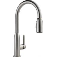 DELTA FAUCET Peerless P188103LF-SS Apex Kitchen Integrated Pull Down Kitchen Faucet, Stainless