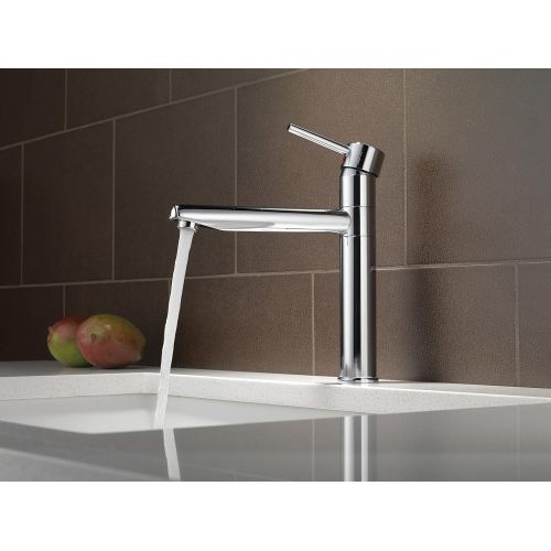  DELTA FAUCET Delta Faucet 1159LF Trinsic, Single Handle Centerset Kitchen Faucet, Chrome