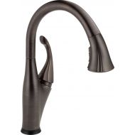 DELTA FAUCET Delta Faucet Addison Single-Handle Touch Kitchen Sink Faucet with Pull Down Sprayer, Touch2O and ShieldSpray Technology, Magnetic Docking Spray Head, Venetian Bronze 9192T-RB-DST
