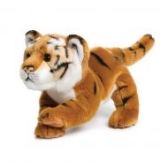 DEMDACO Nat and Jules Playful Large Tiger Friend Childrens Plush Stuffed Animal Toy