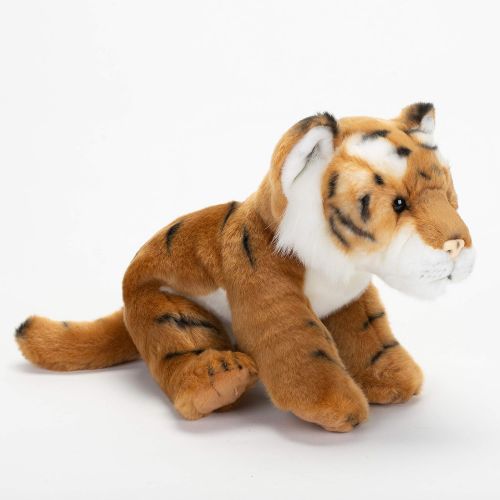  DEMDACO Nat and Jules Playful Large Tiger Friend Childrens Plush Stuffed Animal Toy