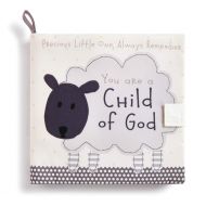 DEMDACO Child of God Lamb Childrens Plush Soft Page Activity Book