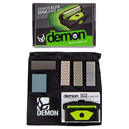  [아마존베스트]Demon United Elite X Ski and Snowboard Edge Tuner- Includes Side Edge Multi-Tool, 3 Diamond Stones, Steel File and Gummy Stone- Ski Edge Tuner and Ski Edge Tool Combo Kit