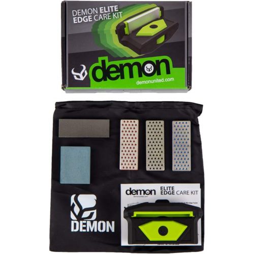  [아마존베스트]Demon United Elite X Ski and Snowboard Edge Tuner- Includes Side Edge Multi-Tool, 3 Diamond Stones, Steel File and Gummy Stone- Ski Edge Tuner and Ski Edge Tool Combo Kit