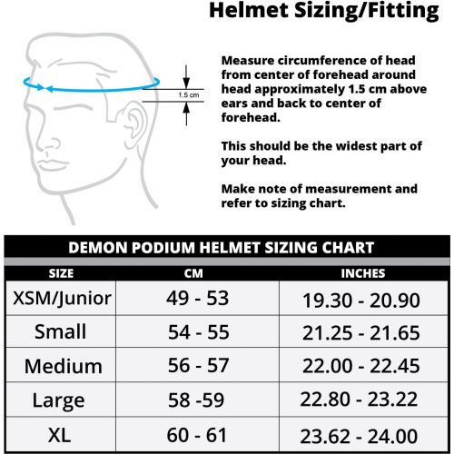  DEMON UNITED Podium Full Face Mountain Bike Helmet