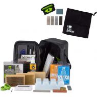 [아마존베스트]DEMON UNITED Demon Charger Ski and Snowboard Tuning Kit w/Iron, Premier Wax Package, Brush Kit, Base Cleaner, Apron & Elite X Ski & Snowboard Edge Tuner w/Side Edge Multi-Tool w/ 3 Diamond File