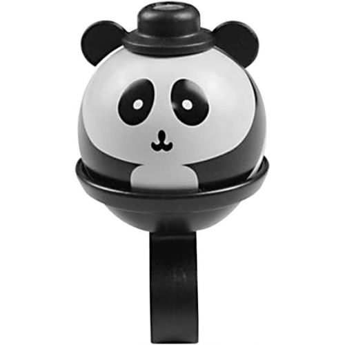  DENPETEC Bike Ring Bell Cute Cartoon Bike Bell with 360° Rotatable ,Loud Crisp Clear Sound Bicycle Bike Bell,Bike Accessories Cute Panda Cycling Bell