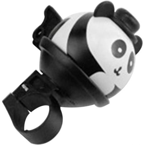  DENPETEC Bike Ring Bell Cute Cartoon Bike Bell with 360° Rotatable ,Loud Crisp Clear Sound Bicycle Bike Bell,Bike Accessories Cute Panda Cycling Bell