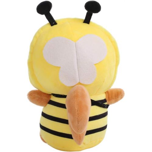  DENTRUN Squirrel Stuffed Animals, Cute Plush Doll Play Toys for Kids Girls Boys Adults Birthday Xmas Gift, 9.84/13.78/17.72 Inches, Christmas Elk, Yellow Bee, Green Dinosaur