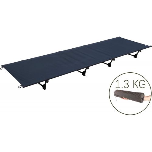  [아마존베스트]DESERT WALKER Camping cots, Outdoor Bed Ultra Lightweight Bed Portable cot Free Storage Bag Included,2.8 Pounds