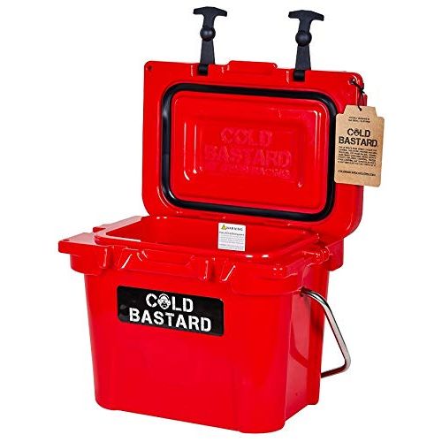  DESERT Rigid Series 15QT Red Neon Cold Bastard ICE Chest Cooler YETI Quality Free Accessories Free S&H