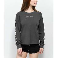 DESERT DREAMER Desert Dreamer Flower Dream Team Black Long Sleeve T-Shirt