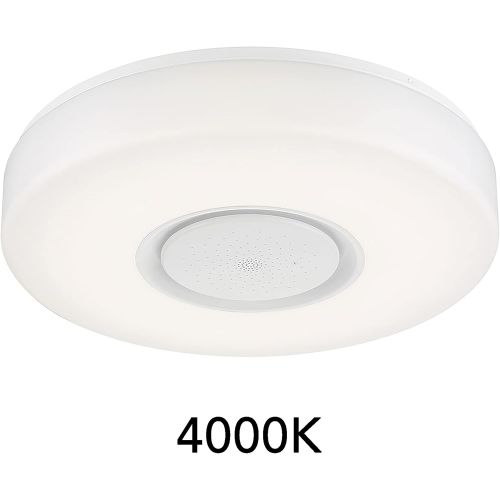  Designers Fountain 15in Non-WiFi Voice Control Flush Mount Ceiling Light