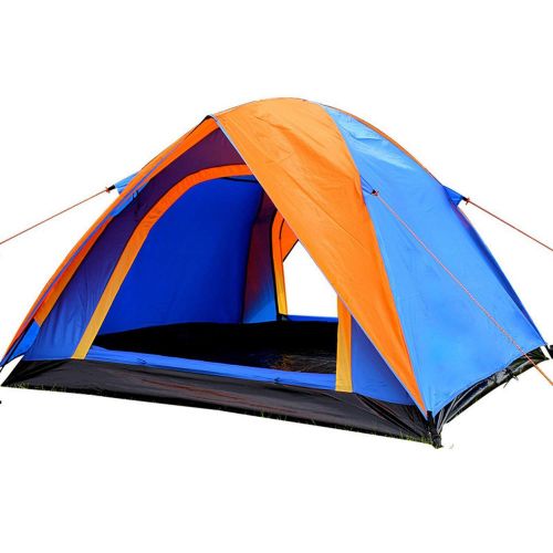  DESIRE DESTINATION 3-4 Person Windbreak Camping Tent Dual Layer Waterproof Pop Up Open Anti UV Tourist Tents for Outdoor Hiking Beach Travel Tienda