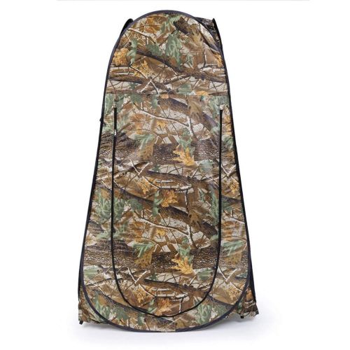  DESIRE DESTINATION Outdoor Pop Up Camouflage Tent 180T Camping Shower Bathroom Privacy Toilet Changing Room Shelter Single Moving Folding Tents