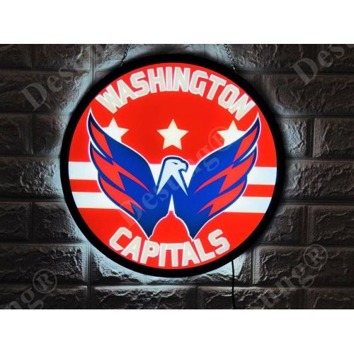  DESUNG Desung Revolutionary 2018 Champs W-Capitals 3D LED Neon Light Sign (Multiple Sizes Available) Vivid Printing Tech Design Decorate 3rd Generation LED Sign 20 LE04L