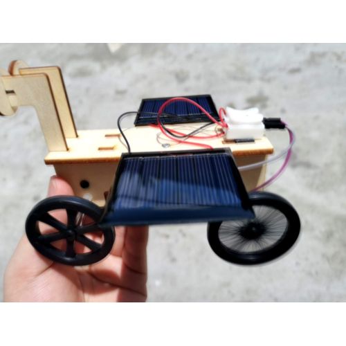  [아마존베스트]DIY Science Kits for Kids, 3 STEM Educational Building Projects Craft Kit, Solar Circuits Car and Fairy Nightlight Lantern and Machine Caterpillar