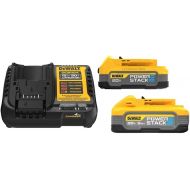 Dewalt DCBP315-2C 20V MAX POWERSTACK Lithium-Ion Batteries and Charger Starter Kit (1.7 Ah/5 Ah)