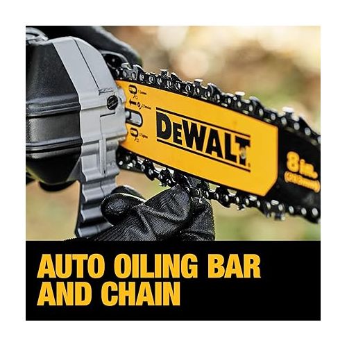  DEWALT 20V MAX* XR Pole Saw, 15-Foot Reach (DCPS620M1)