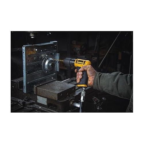  DEWALT Drill, Pneumatic, Reversible, 3/8-Inch (DWMT70786L)