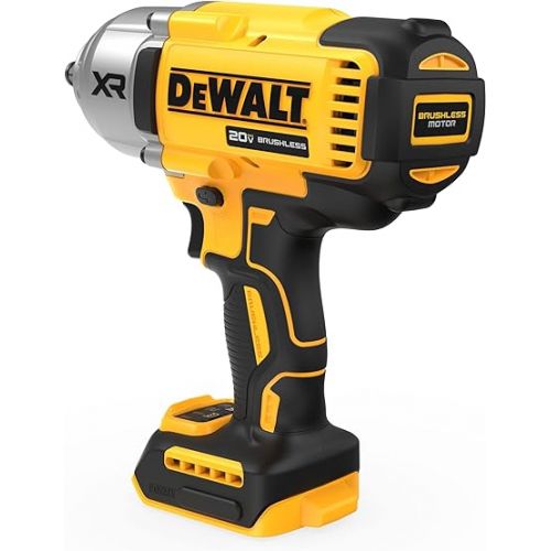  DEWALT 20V MAX Cordless Impact Wrench, 1/2 in., Bare Tool Only (DCF900B)