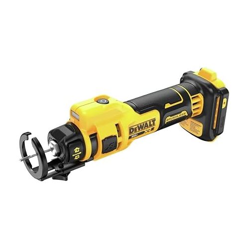  DEWALT 20V MAX* XR Brushless Drywall Cut-Out Tool (Tool Only) (DCE555B)