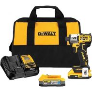 DEWALT 20V MAX Impact Driver, Cordless, 3-Speed, Battery and Charger Included (DCF845D1E1)
