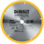 DEWALT Miter Saw Blade, 80 Tooth, 12 Inch, 2 Pack, Stainless Steel (DW3128P5D80I)
