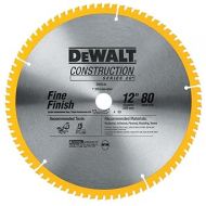 DEWALT Miter Saw Blade, 80 Tooth, 12 Inch, 2 Pack, Stainless Steel (DW3128P5D80I)