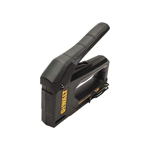  DEWALT Staple Gun, Carbon Fiber Body, 2-in-1 Tacker (DWHT80276)