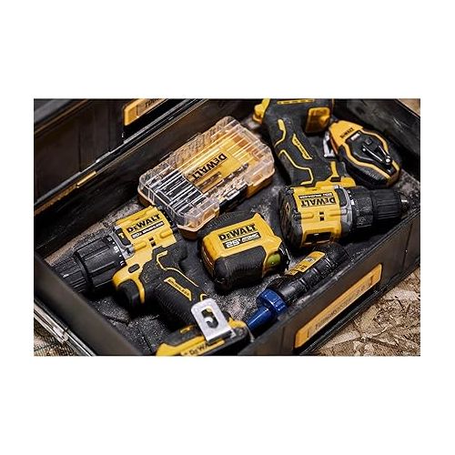  DEWALT Drill Bit Set, 14-Piece, 135 Degree Split Point, For Plastic, Wood and Metal (DWA1184)